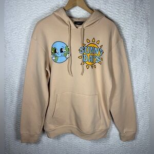 Chemistry Beige "Sunny Days-Better Than Great” Graphic Hoodie. Soft and stylish